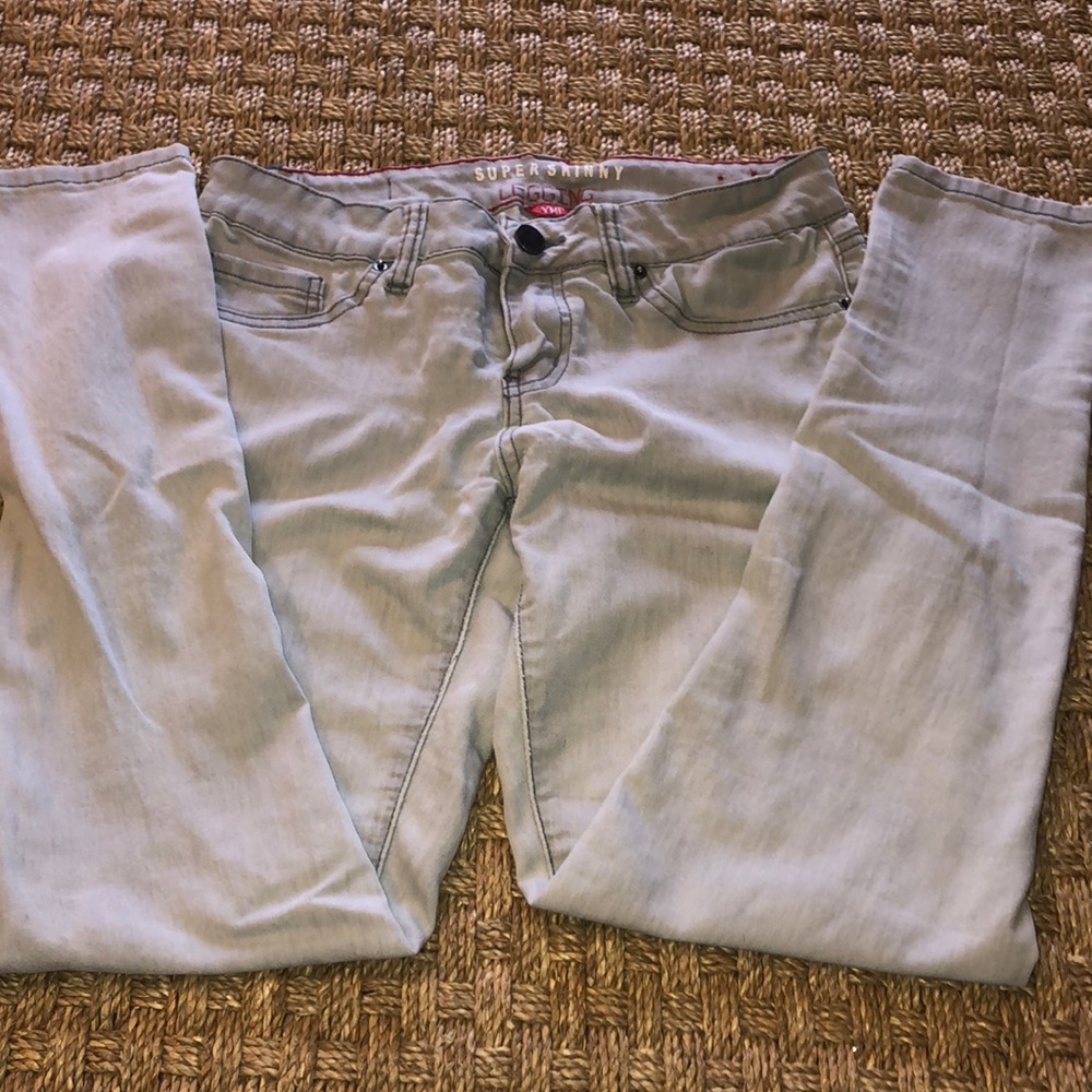 Gray jeans